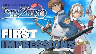 Most Unique JRPG Ever? - Trails From Zero First Impressions