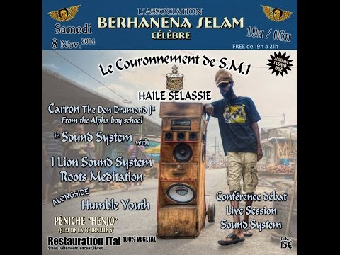 Conférence RasTafarI et intellectuels le 8/11/14 péniche HENJO