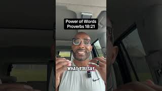 Power of Words - Proverbs 18:21 #bible #bibleverse #biblestudy #dailydevotional