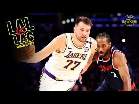 Los Angeles Lakers Full Team Highlights vs Clippers | March 2, 2025 | FreeDawkins