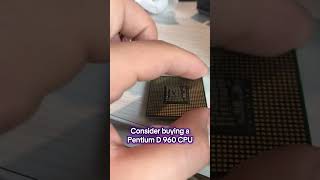 i'm selling this rare Intel Pentium D 960 CPU #vintage  #viral #computer #pc #techtok #sell