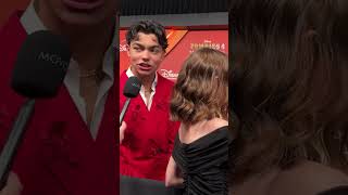 Meg Donnelly Sings Gnarly From Katseye with Malachi Barton #zombies4 premiere