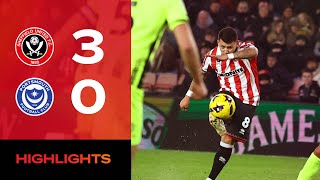 Sheffield United 3-0 Portsmouth | EFL Championship highlights