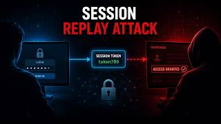🔥 Session Replay Attack Explained (Animated) | How Hackers Hijack Sessions