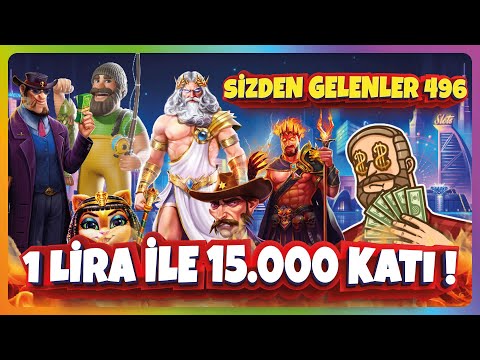 SİZDEN GELEN REKOR KAZANÇLAR VE MAX WİNLER SERİSİ VOL 496