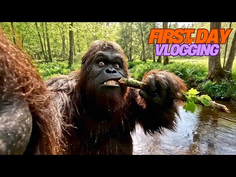 Bigfoot Vlog First Day: My Wild Routine Deep in the Woods
