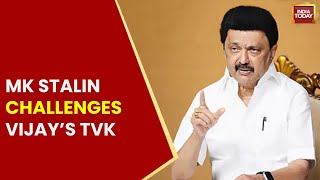 'One Sun, One Moon, One DMK': Stalin's Fiery Warning to Actor Vijay's TVK, BJP | India Today News
