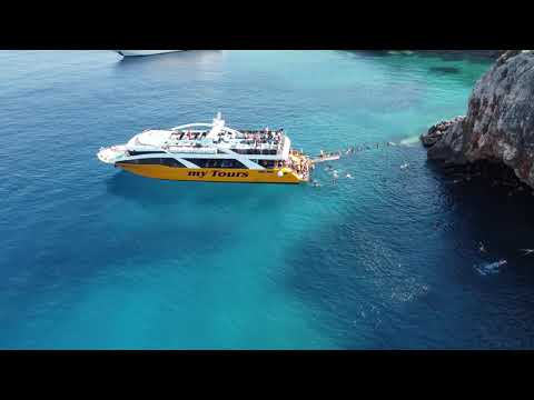 Boat trip with My Tours at Zakynthos