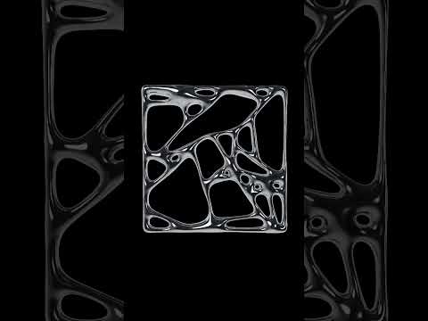 experimental shapes 🔗 #3dart #chrome #animationvideo