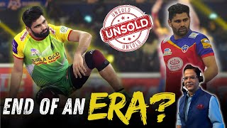 Pardeep Narwal unsold I End of an era in Kabaddi I PKL-12