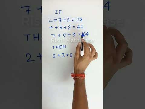 Tricky Math, Find the answer #shorts #youtubeshorts #trickymath 210825
