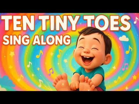 Ten Tiny Toes | #kidssong | #nurseryrhymes | #countingforkids