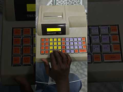 Trucount T20 billing machine demo for chicken shop @ call me 9246883372