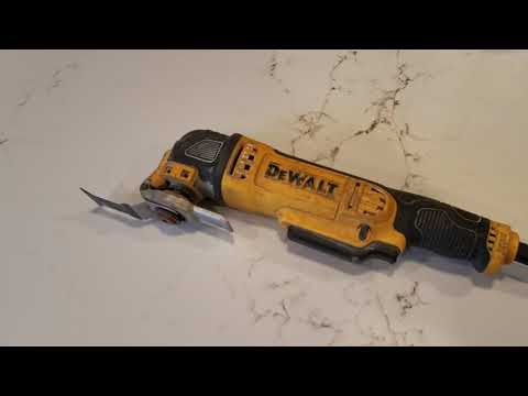 DeWalt oscillating multi tool multitool saw review, has quick release, love it