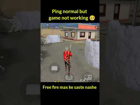 Free fire max ping normal but game not working 🥺