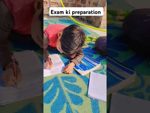 Exam ki preparation #trandingshorts #exampreparation #exam