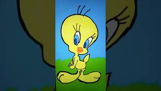 Draw tweety||Draw and Colour #shorts#colouringart#youttubeshorts #digitalart