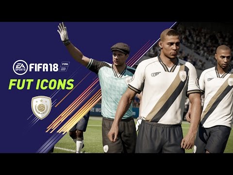 FIFA 18 | FUTアイコン | Ronaldo Nazário, Maradona, Henry, Yashin, Pelé