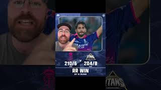 Rajasthan Royals vs Gujarat Titans Match Recap #ipl