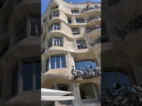 Casa Mila La pedrera|Barcelona #barcelona #barcelona2023 #barcelonaiconicmoment #lapedrera
