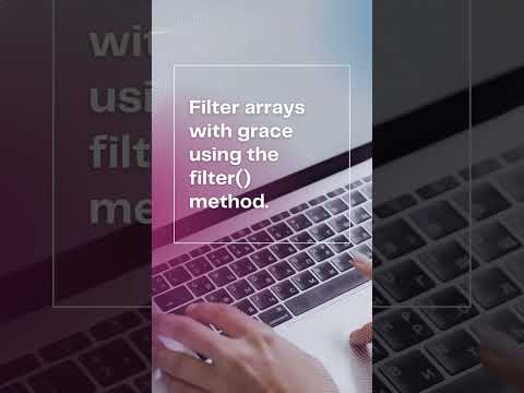 Filter Arrays: Tips To Improve Your Code #shorts