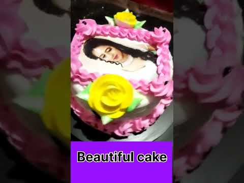 Beautiful photo cake #shorts