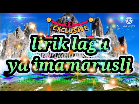 Lirik ya imamarusli