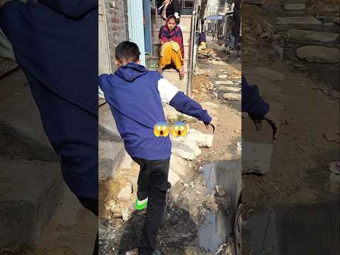 Very Bad condition Road in Delhi Colonies 😔😞 ll #mcd #shortvlog #shorts #verybad