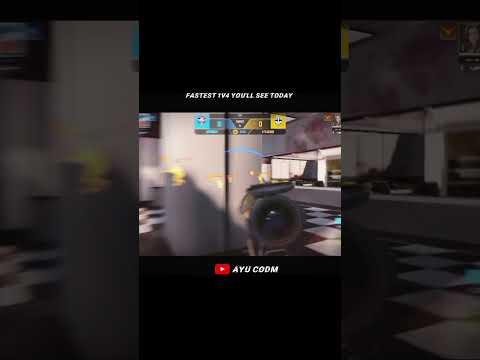 Fastest 1v4 of mine 🔥#codm #codmcollateral #edit #callofduty #videogame #game #gaming #fyp
