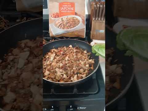 all new Chef Mamama trader Joe's lettuce wraps with new mango dressing