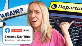 I Took an EXTREME DAY TRIP EVERYDAY & Ended up ____
