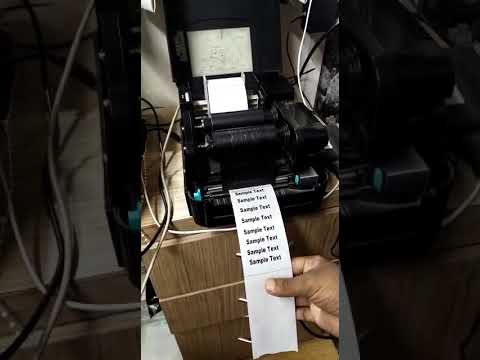 BARCODE PRINTER INSTALLATION SERVICES MAINTAINAINCE SUPPORT..LABEL