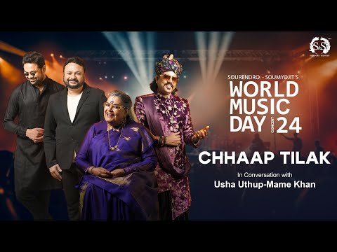 In Conversation with Usha Uthup & Mame Khan | Chaap Tilak | WMD24 | Sourendro-Soumyojit