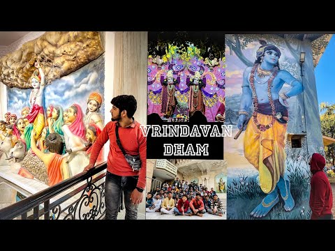 3 Days Tour Of Vrindavan #vlog #vrindavan #krishna #love #youtube #isckon