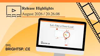 August 2026 / 20.26.08 Release Highlights Video