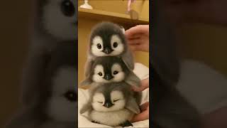 So many that you can play human pyramid. #pet #penguin #babyanimals #fluffy #cuteanimal#pet