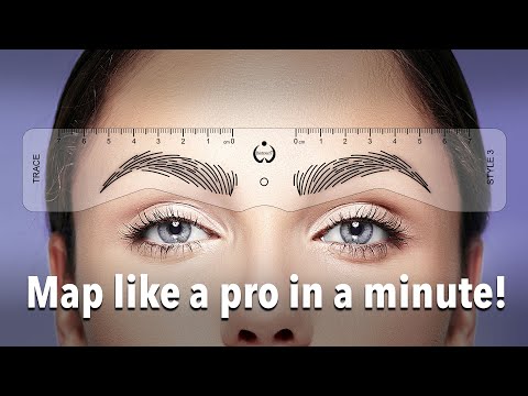Pro Brow Mapping in Minutes - Discover Brow Stencils!