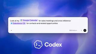 Prep for sales meetings faster with Codex