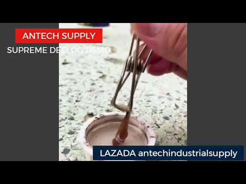 HOW TO UNCLOG KITCHEN SINK DRAIN. (SUPREME DECLOG REMOVER)