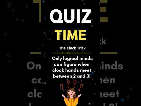 99% Can’t Solve This Clock Puzzle! ⏰ Are You the 1%? #ytshorts #quiz