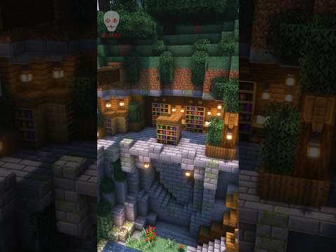 Build Part 8 🏛 Hillside Library Minecraft