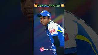 CHHOTU AKASH ISPL SIX 💥⚡#trending #cricket #trending #shorts #viralshort @cricketvani1589