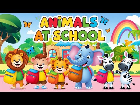 "🌿 The Jungle School Nursery Poem for Kids | Educational Rhymes for Toddlers & Preschoolers"