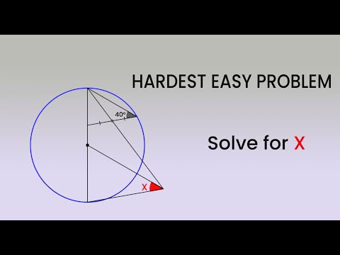 Find Angle X.