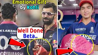 Virat Kohli gifts Vaibhab Sooryavanshi's Destructive Innings after RR vs RCB match IPl 2026