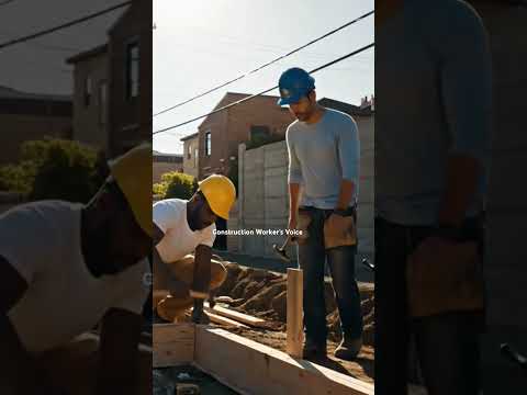 City Foundation – 3 Workers, Daytime ASMR Build 🔨☀️🏗️