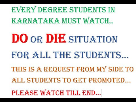 ALL UNIVERSITY UPDATE | vtu updates today | Every degree student must watch