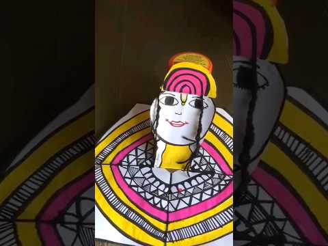 Radhe Radhe | Radha Rani from paper 🤗 | #status #craft #hindu #radheradhe