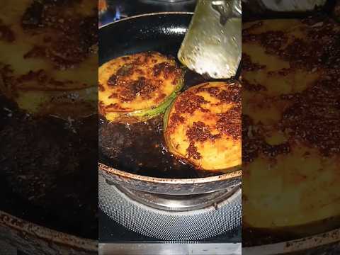 Baingan Fry Recipe #trending #ytshorts #odishafoods #shortvideo #youtubeshorts