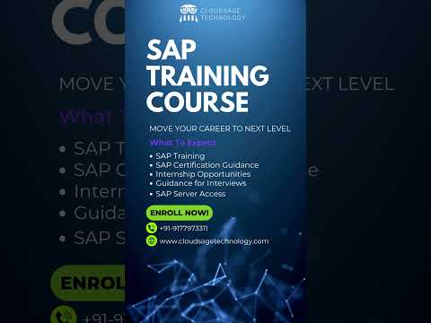 Top SAP Courses to Boost Your Career – Available Now at CloudSage
